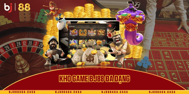 Kho game phong phú, đa dạng thể loại